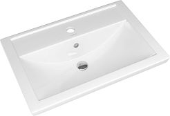 Corozo Мебель для ванной Каролина 70 Z3 Фостер белая – фотография-6